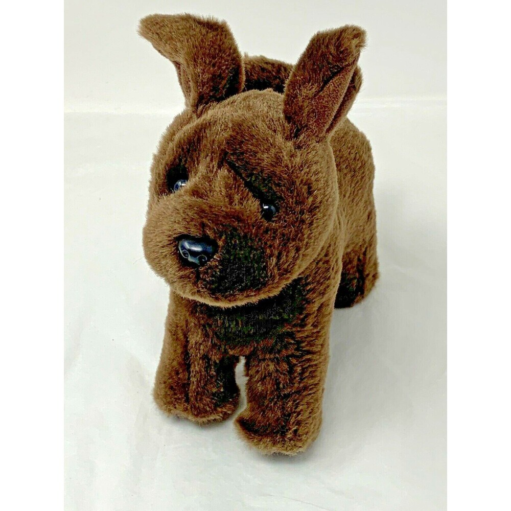 American Girl Chocolate Lab Pet Poseable Puppy Dog  2014 Brown Toy  BKB81